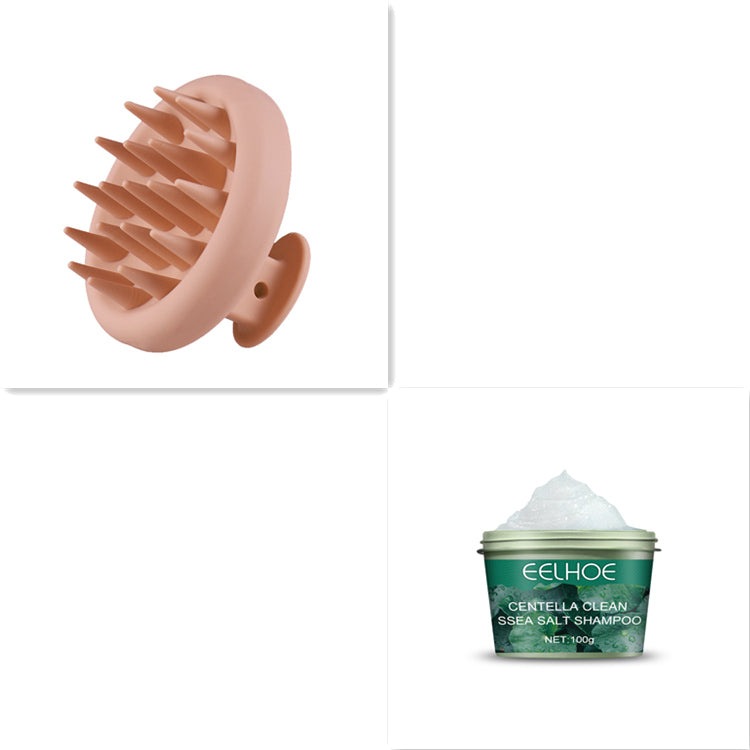 Centella Asiatica Sea Salt Shampoo Oil Dandruff Scalp Care